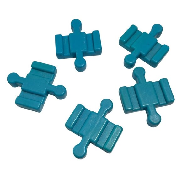 Thomas & Friends Early Engineers Replacement Parts Blue Adapter Track Set of 5 - Picture 1 of 4
